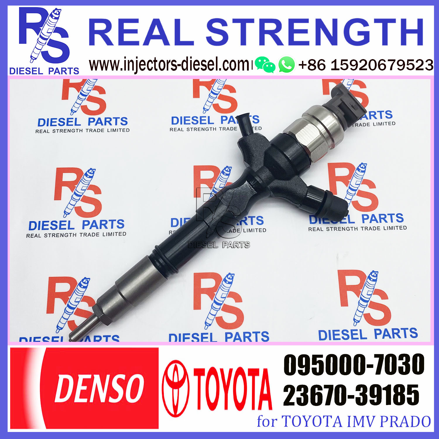 Diesel Common Rail Injector 095000-7031, 23670-30140, 095000-7030, 2367030140, 0950007031