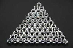 Wholesale Heavy Duty Self Locking Heavy Hex Nuts , Din 934 M14 Hex Flange Nut For Sanitary Fittings from china suppliers