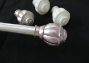 Wholesale No Drilling Plastic 10cmx28mm Curtain Rod Finials from china suppliers