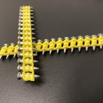 16mm Collated Concrete Nails C5 DN Head Step shank carbon steel For Gas Gun