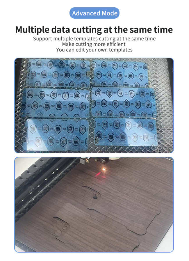 700w Daqin Screen Protector Laser Cutting Machine For Mobile Phone 3d Tempered Glass