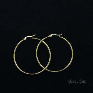 Wholesale Classic 316L Stainless Steel Fashion Jewelry Earrings Hoops Earrings LEH15-1 from china suppliers