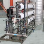 Sus304 Auto Operation Valve Drinking 4000lph Ro Water Treatment Machine