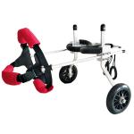 Aviation Aluminum Rear Support Dog Wheelchair Easy Assemble Zoopollo
