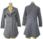 MID Length Woolen Coats For Women Korean Version Wool Lapel Thin Winter Coat