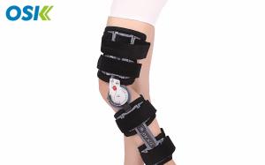 Wholesale Black Lateral Knee Support With Steel Plate / ROM Hinge Skin - Fitted from china suppliers
