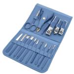 Manicure Set Nail Clippers Tools Household 4/12/16Pcs Stainless Steel Ear Spoon