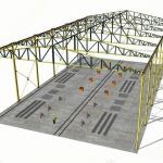 Plastic Steel Window Metal Building Workshop for Industrial Needs