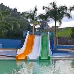 Customizable Rainbow Pool Slide Adult Water Slide Anti Static