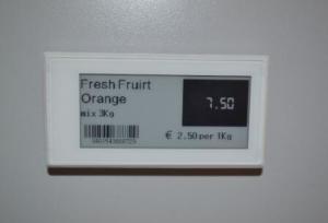Wholesale passive wireless e-paper electronic tag price in supermarket and retail store from china suppliers