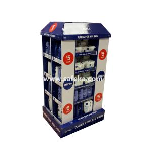 Wholesale Cardboard Pallet Displays for Skin Products in Supermarket from china suppliers