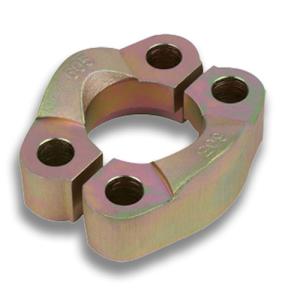 Wholesale OEM Yellow Cast Iron Flange Zinc Plated Cast Steel Flange For Oil Pipe from china suppliers