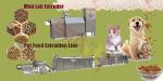 Automatic Dry Dog 200kg / H Pet Food Extruder Machine