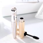 Electroplated Plastic Mascara Tube Silicone Eyelash Brush Head Empty Mascara