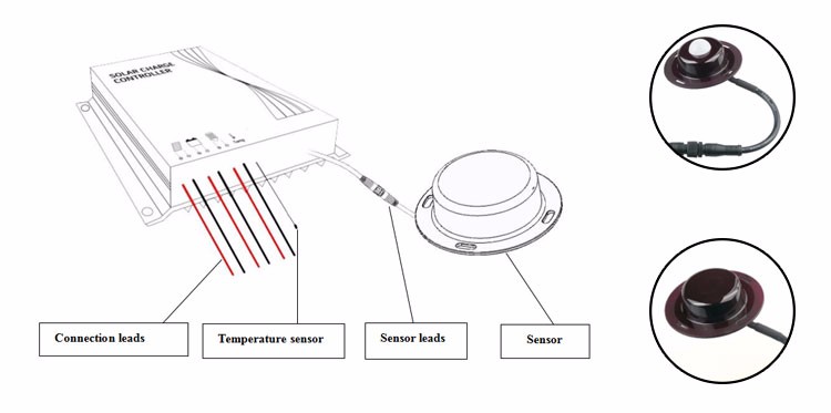 CE Rohs Automatic Solar Street Light Controller Human Infrared Induction