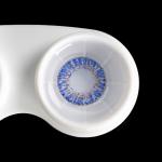 KSSEYE Soft Ice Blue Sterling Greay True Sapphire Contacts Lenses Eye Beauty