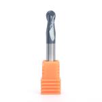 6.5 Mm 6mm .025" .020" Ball End Mill Aluminum Machining 3D Milling HRC50 2 Fl
