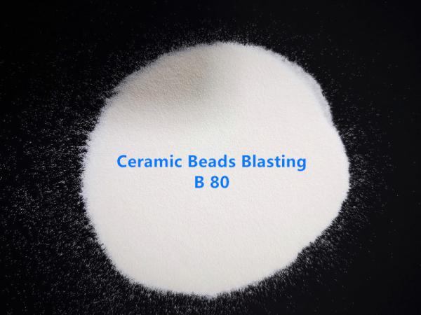 B80 Ceramic Polishing Media 2.3 G/Cm3 Bulk Density Stainless Steel Surface
