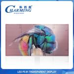 Outdoor Lightweight Transparent P3.91 Indoor LED Screen 1000x500MM