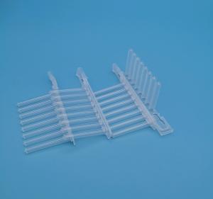 Wholesale 2.2ml Deep Well PCR Plates Polypropylene Transparent 8 Even Magnetic Needle Set Pointed Bottom from china suppliers