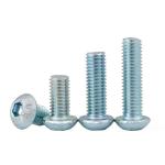 304 Stainless Steel ISO7380 Half Round Head Hexagonal Pan Head Screw