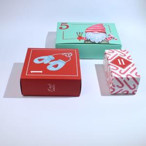 Wholesale Custom Box Designs Empty Gift Box Christmas Calendar Box Personalized Packaging Boxes from china suppliers