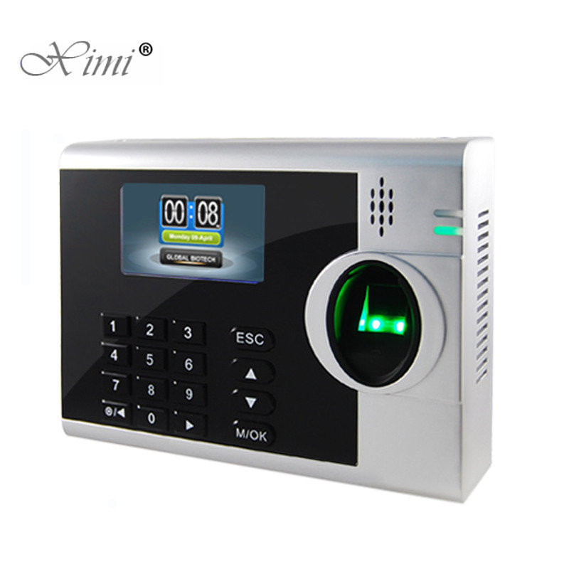 XM218 TCP/IP Internet Adms Remote Control Biometric Fingerprint Time And Attendance With Printer Function