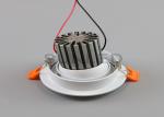 15 Degree Beam Angle LED Recessed Downlight Rotatable Recessed 12W 70mm