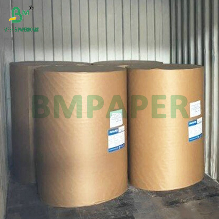 Aluminum Coating White Back 70gsm Wet Strength Paper For Glass Bottle Of Beer 