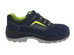 Executive Style Rubber Safety Shoes High Breathability Synthetic Overlays