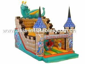 Wholesale Commercial Grade Inflatable Casle And Slide Combo For Sale from china suppliers