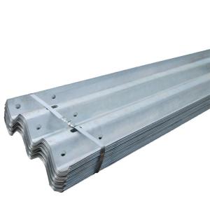 Wholesale CE Three Waves W Beam Steel Highway Guardrail With 80um Zinc Coating from china suppliers