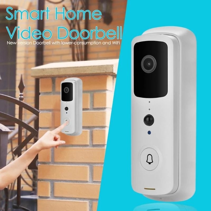 HD Security Camera Smart Home Wireless Doorbell with PIR Motion Detection