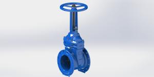 Wholesale Non Rising Stem Durable 2 Inch Water Gate Valve Low Maintenance For Industrial from china suppliers