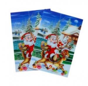 Wholesale print custom lenticular cards 3D Dynamic cards animation lenticular card sale and export Mozambique from china suppliers