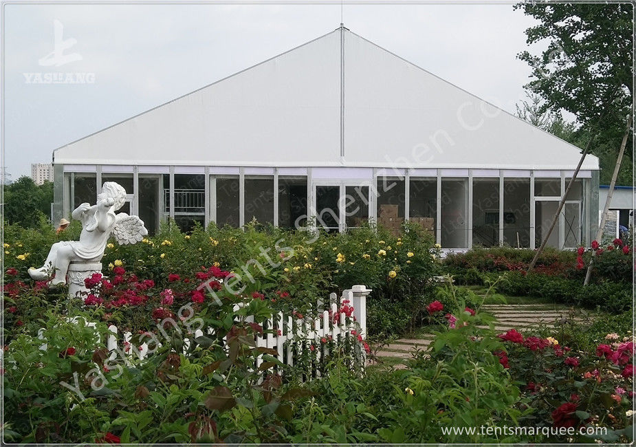 Colorful Lighting and Lining Decoration for Outdoor Aluminum Luxury Wedding Tents