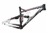 26er XC Full Suspension Bike Frame Custom Made Disc Brake 2676 Grams
