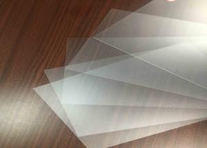 Wholesale Translucent Polyester PET Film Sheet , Rigid Polyester Film Sheets For Electronics from china suppliers