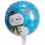 Wholesal 18inch Merry Christmas Foil Balloons For Christmas Decorated Balloon