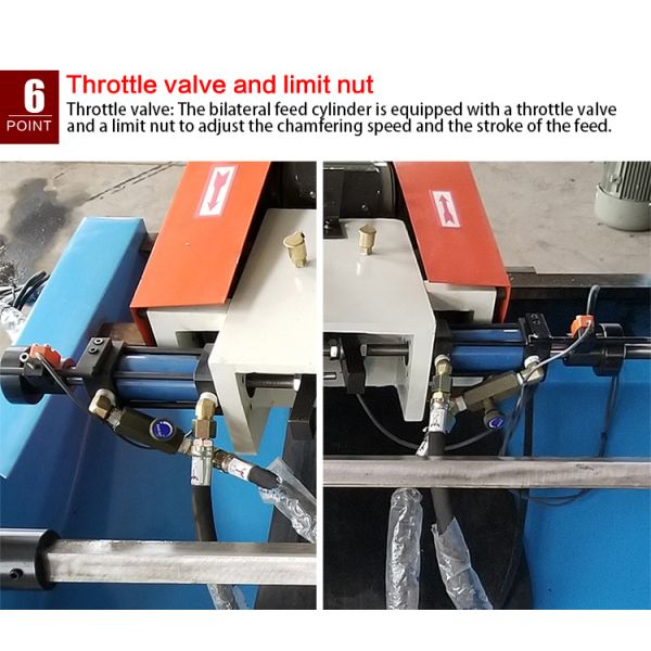 Hoist Machine for Round bar and Round Pipe Chamfer Machine