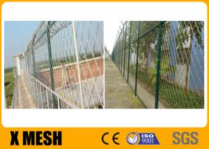 Wholesale 3660mm Height Security Metal Fencing 76mmx152mm Diamond Hole Size from china suppliers