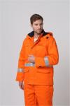 99% Cotton Cold Weather Workwear 50mm FR Tape Cold Weather Work Coat