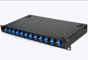 Wholesale Short Delivery 12 Fiber Optic ODF 1U Rack Mount Empty Fiber Terminal Panel from china suppliers
