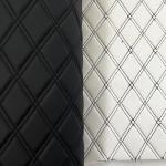 180cm Width Diamond Stitching Leather Waterproof For Car Seat Covering