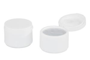 Wholesale 100g PP Flip Cosmetic Cream Jars With Magnet Scoop Aluminum Foil Gasket Sealing from china suppliers