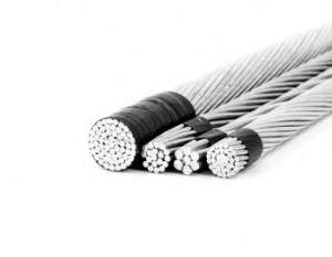 Wholesale Bare Aacsr Conductor Steel Reinforced 54/3.18+7/3.18mm Power Distribution from china suppliers