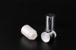 Smooth PP 15ml Airless Pump Bottles With Buckle Type , Airless Dispenser Bottles