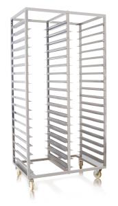 Wholesale Sliver 900x620x1780mm Double Row Stainless Steel Trolly from china suppliers
