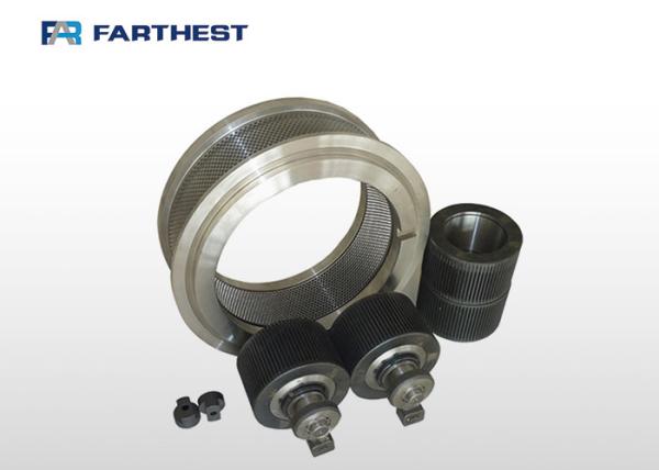 Professional Feed Machine Spare Parts SZLH Series , Steel Pellet Rolling Ring