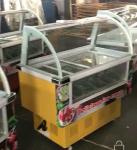 Haagen-Dazs Style Ice Cream Refrigerated Display Cabinet Direct Cooling Freezer